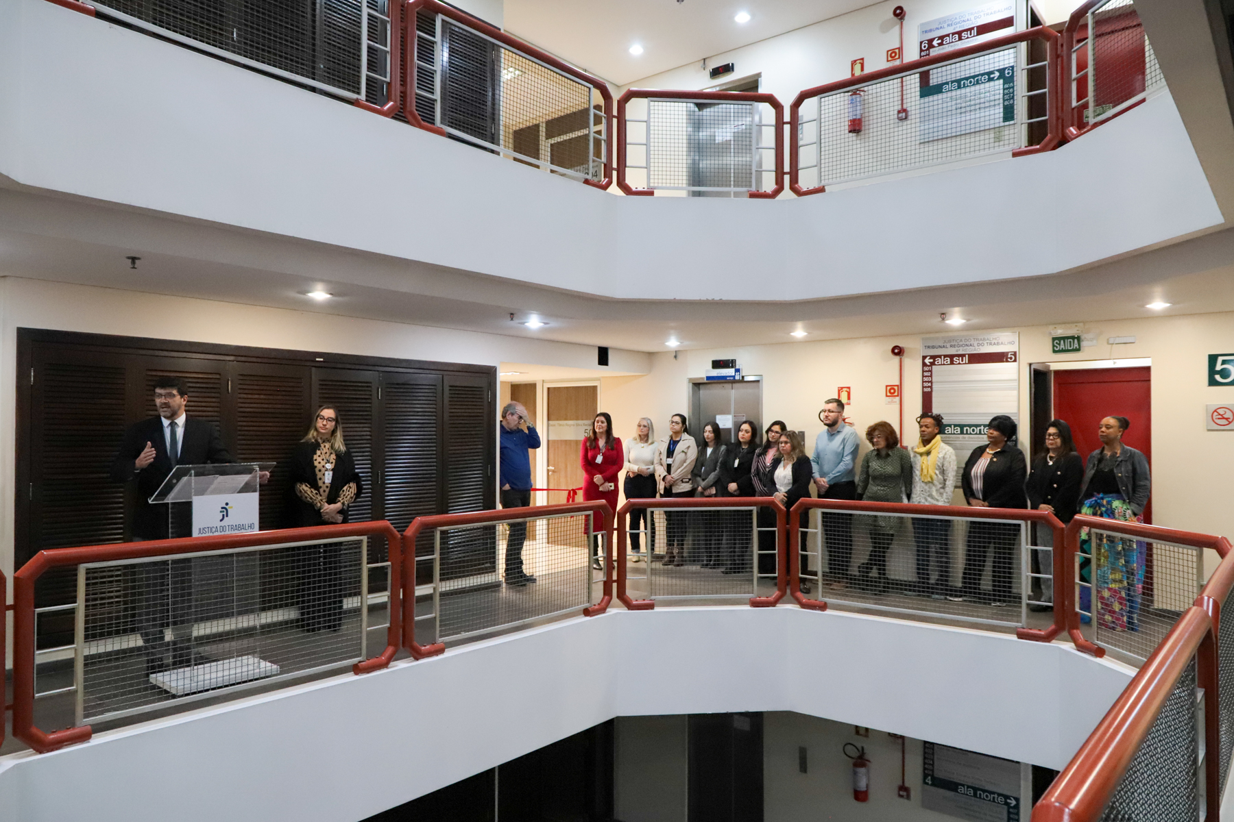 TRT4 inaugura novas instalações do quinto andar do PrédioSede